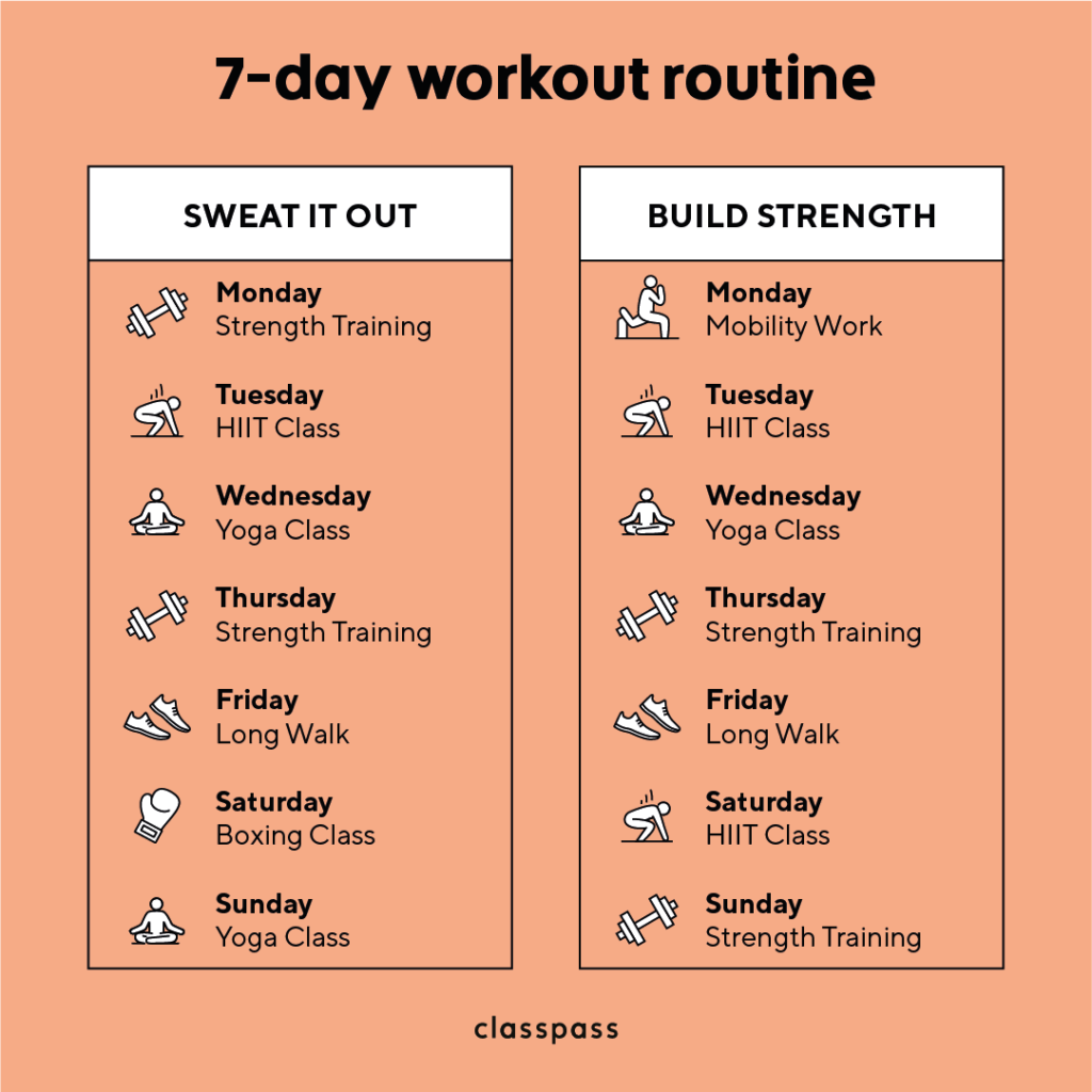 working routine