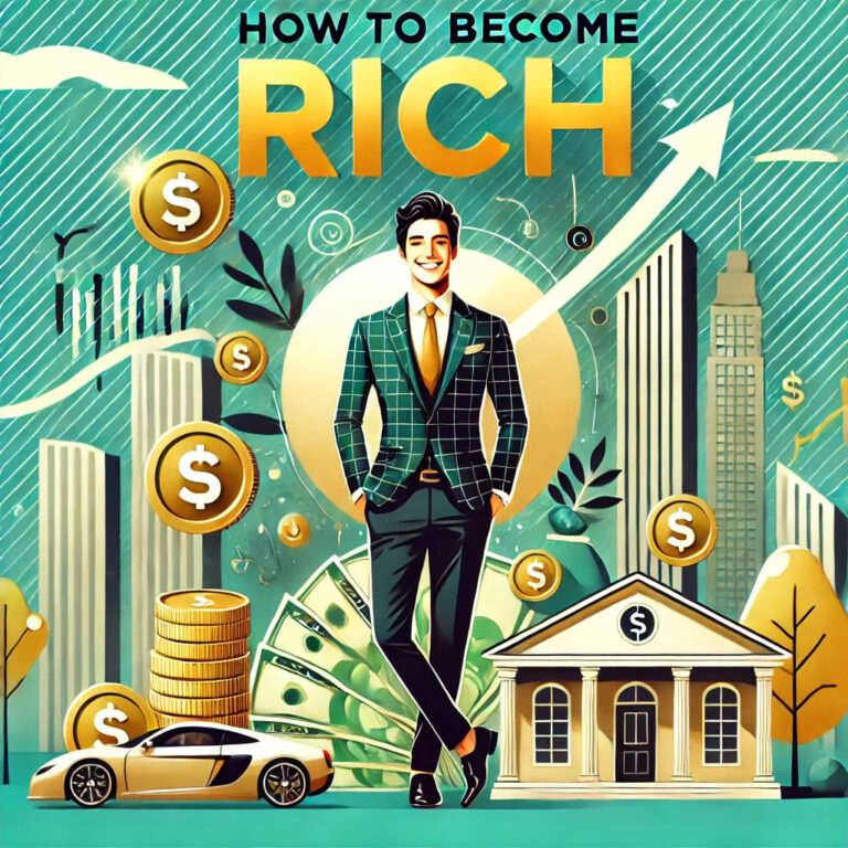 how to become rich